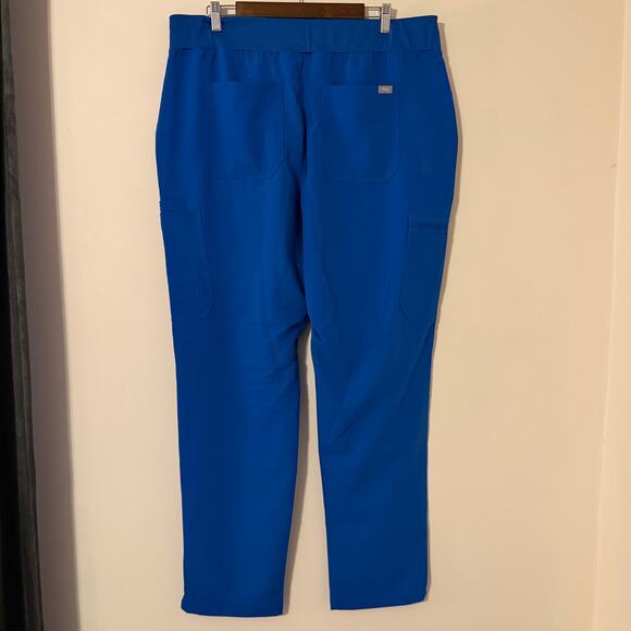 NWT Figs High Waisted Yola Skinny Scrub Pants Royal Blue Size XXL/T - Picture 4 of 11
